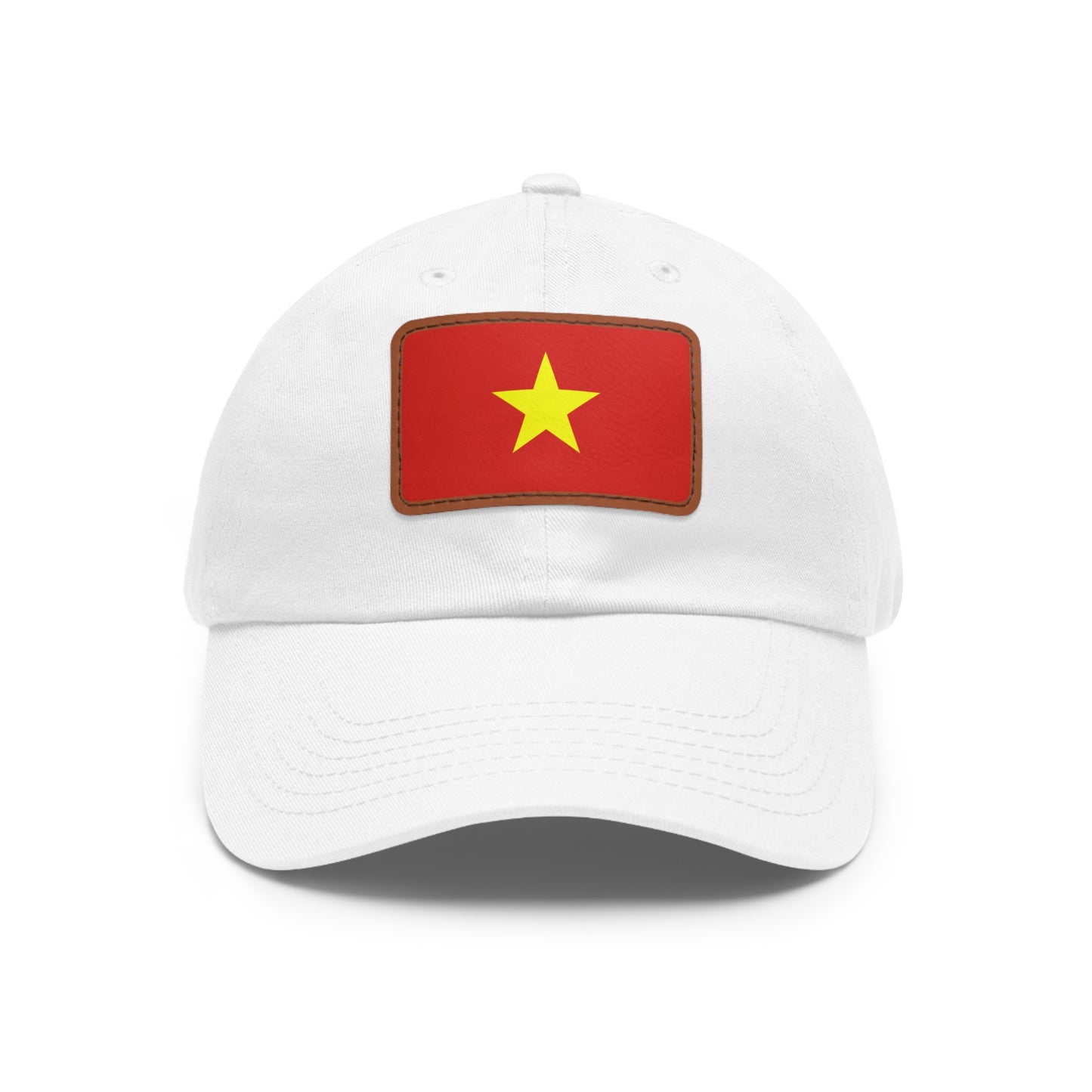 Vietnam Leather Patch Hat