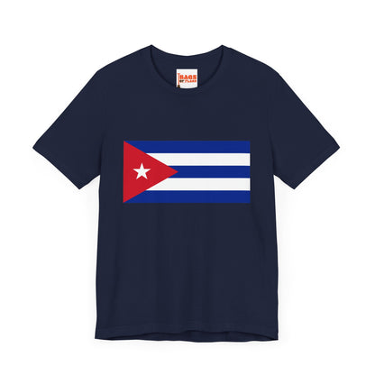 Cuba Flag on T-shirt