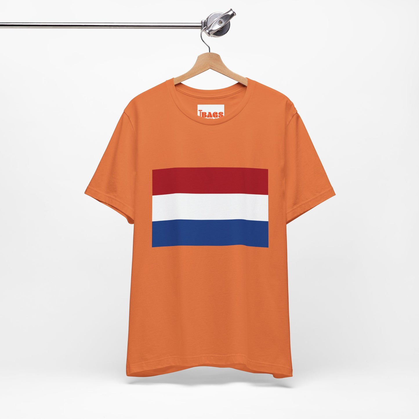 Netherlands Flag on T-shirt