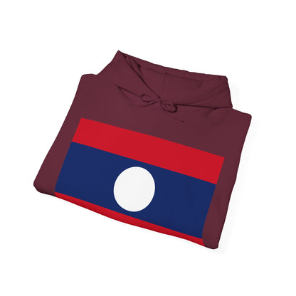 Laos Flag Hoodie