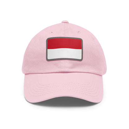 Monaco Leather Patch Hat