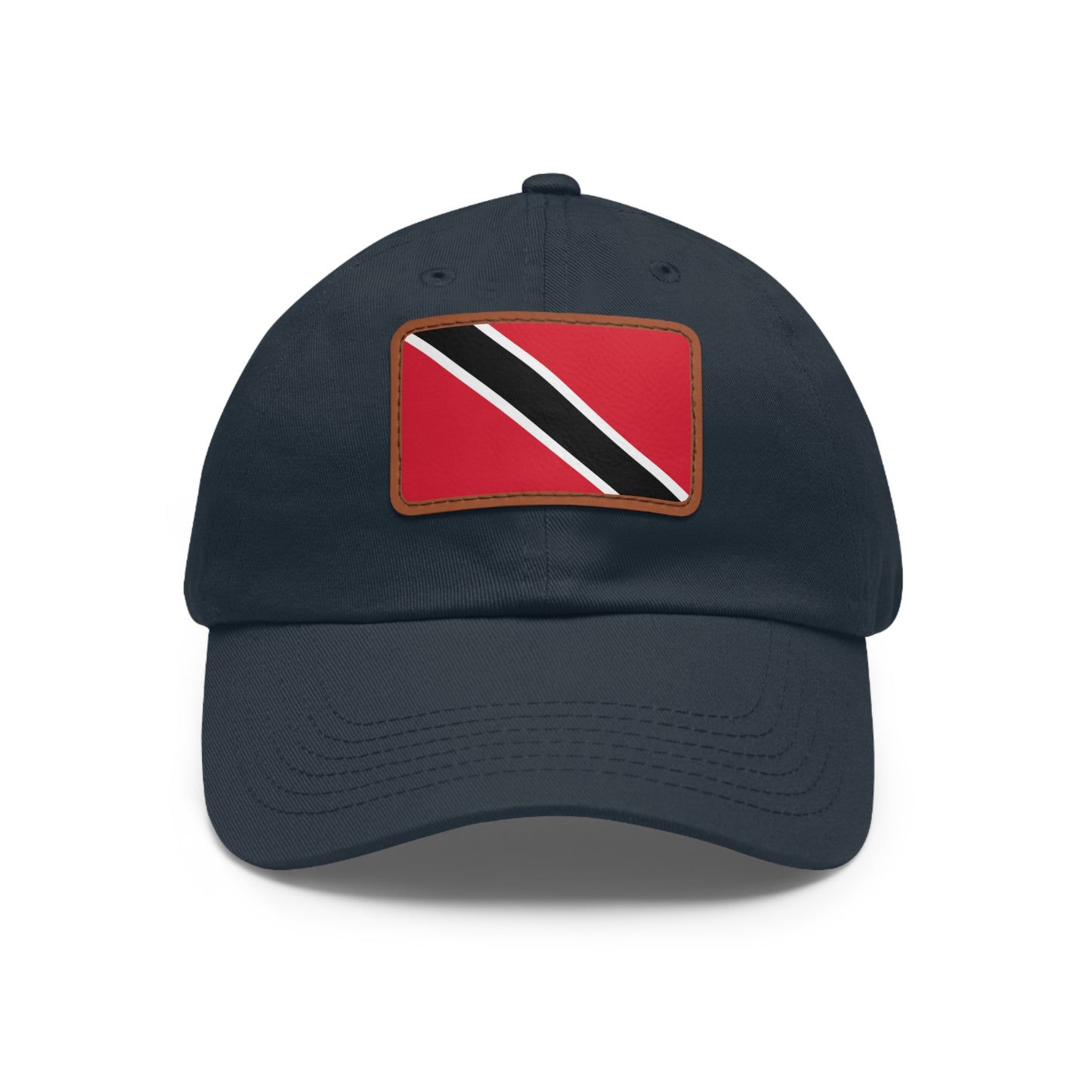 Trinidad and Tobago Leather Patch Hat