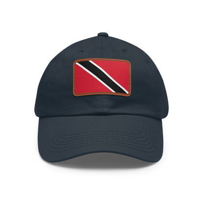 Trinidad and Tobago Leather Patch Hat