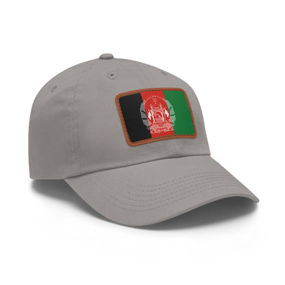 Afghanistan Leather Patch Hat