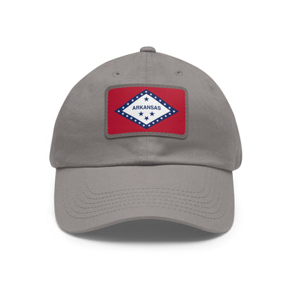 Arkansas Leather Patch Hat