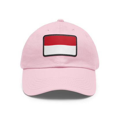 Monaco Leather Patch Hat