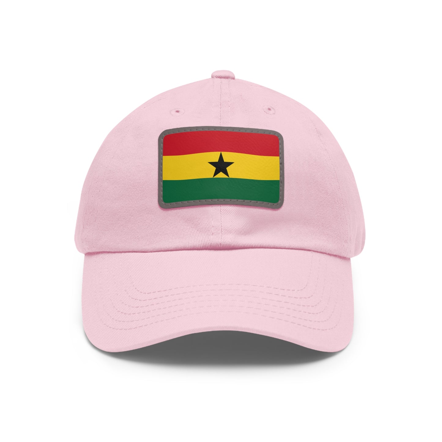 Ghana Leather Patch Hat