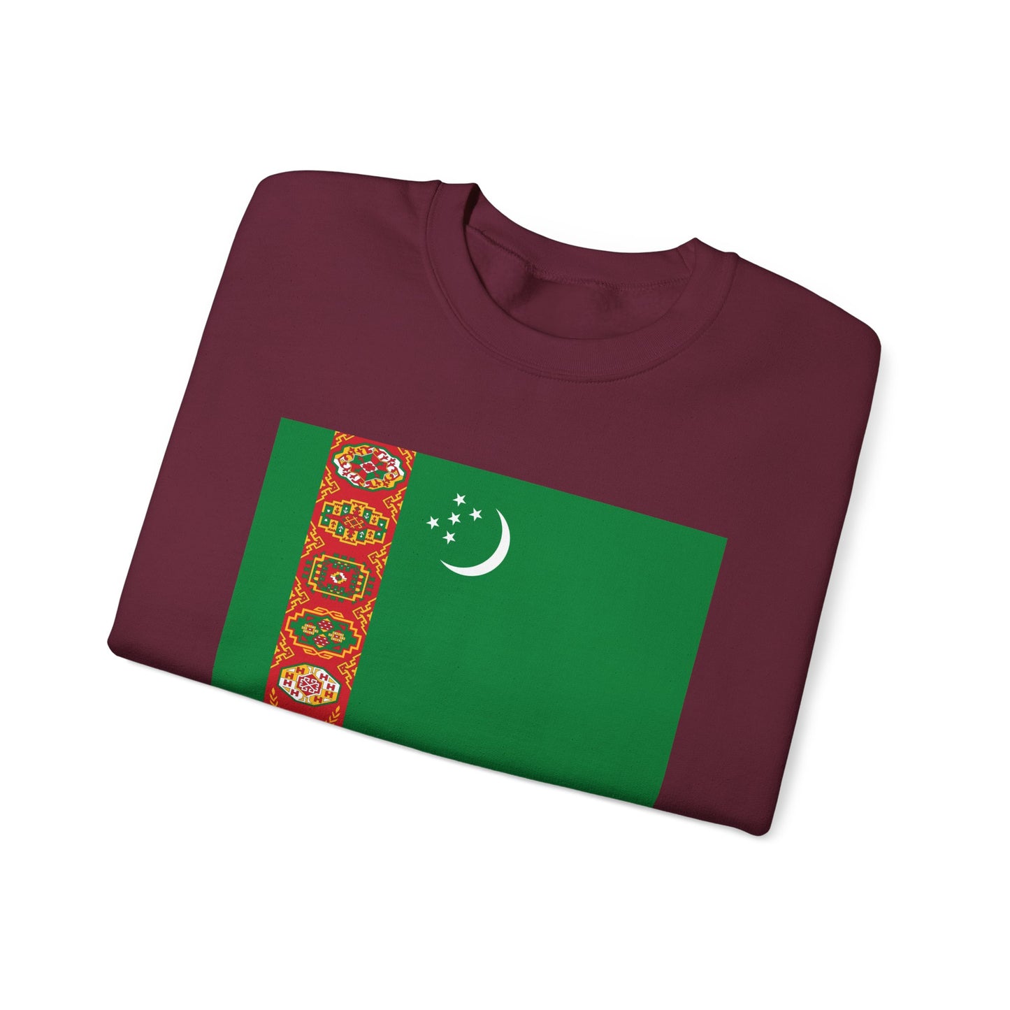 Turkmenistan Flag Sweatshirt