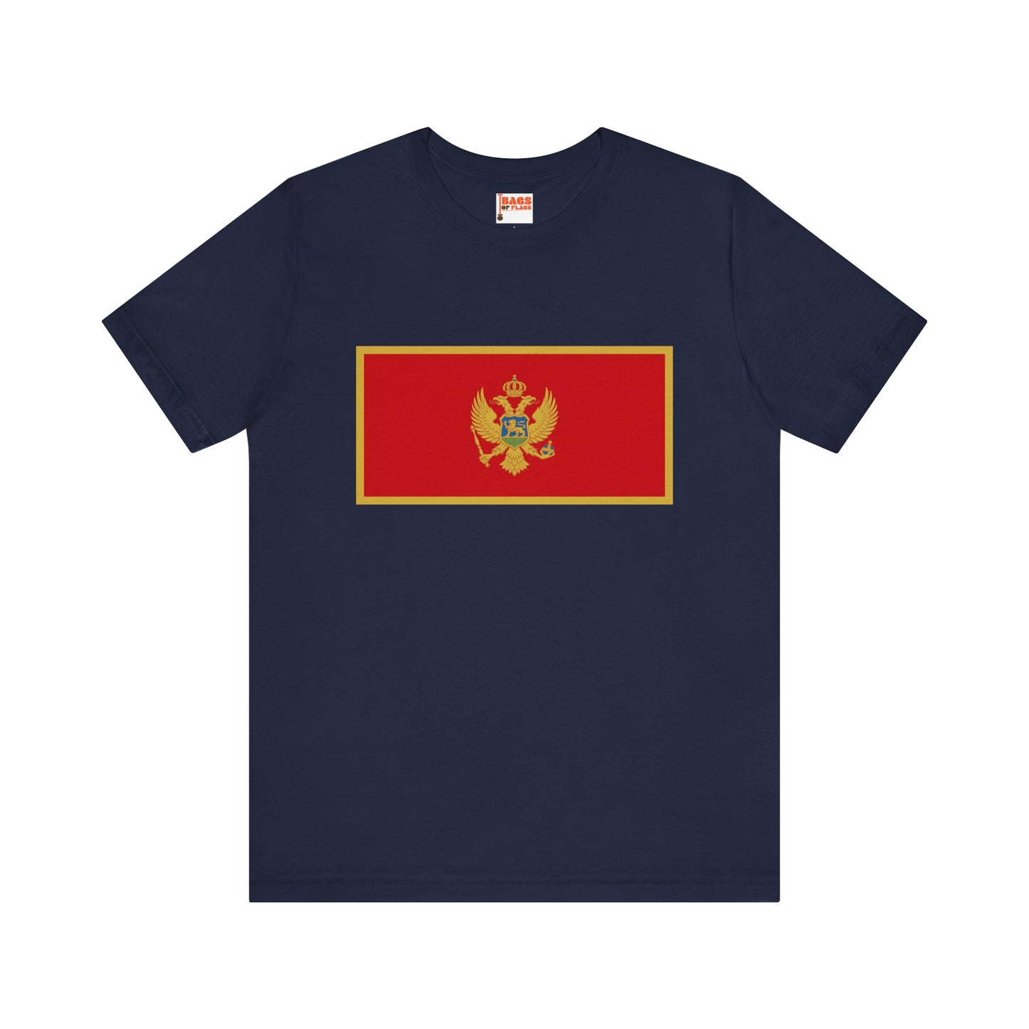 Montenegro Flag on T-shirt