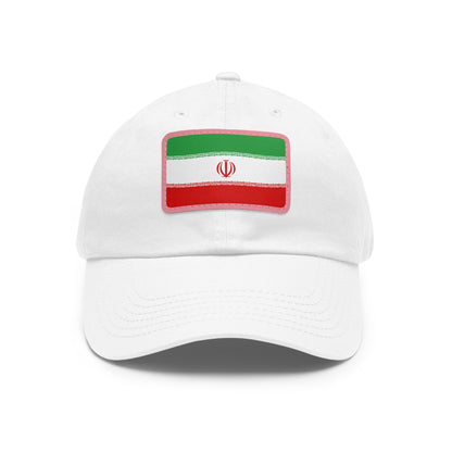 Iran Leather Patch Hat
