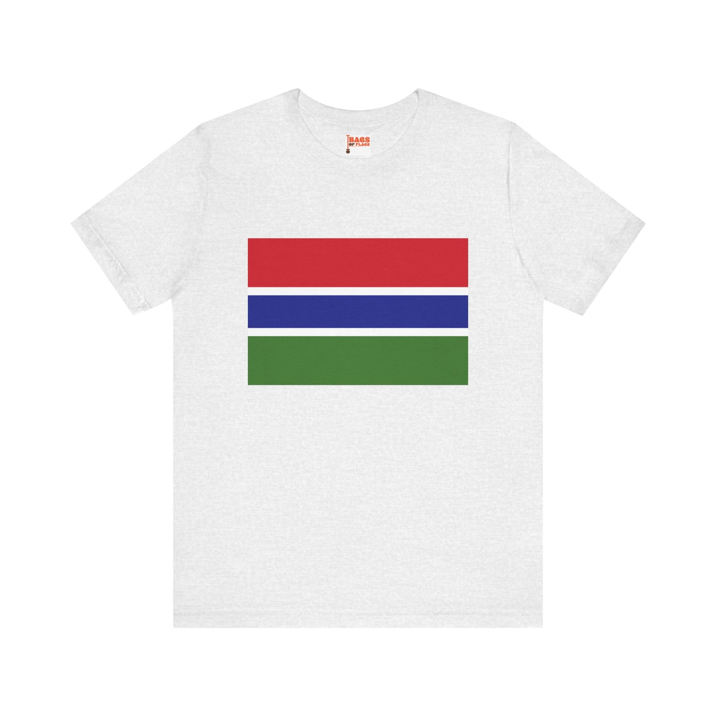 The Gambia Flag on T-shirt