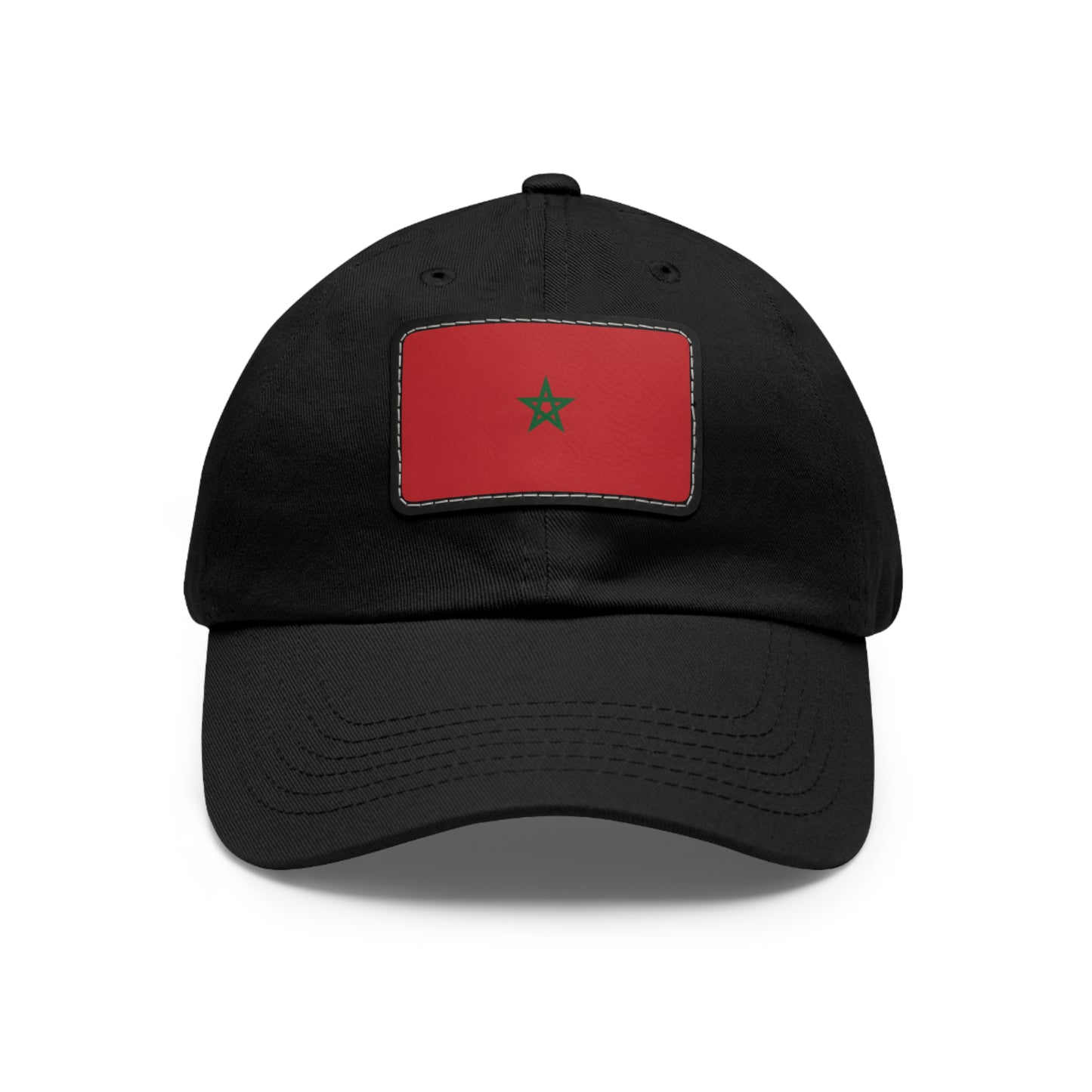 Morocco Leather Patch Hat