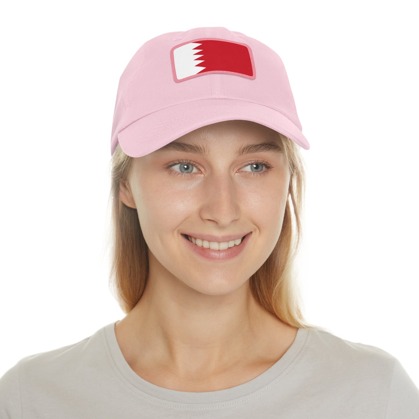 Bahrain Leather Patch Hat