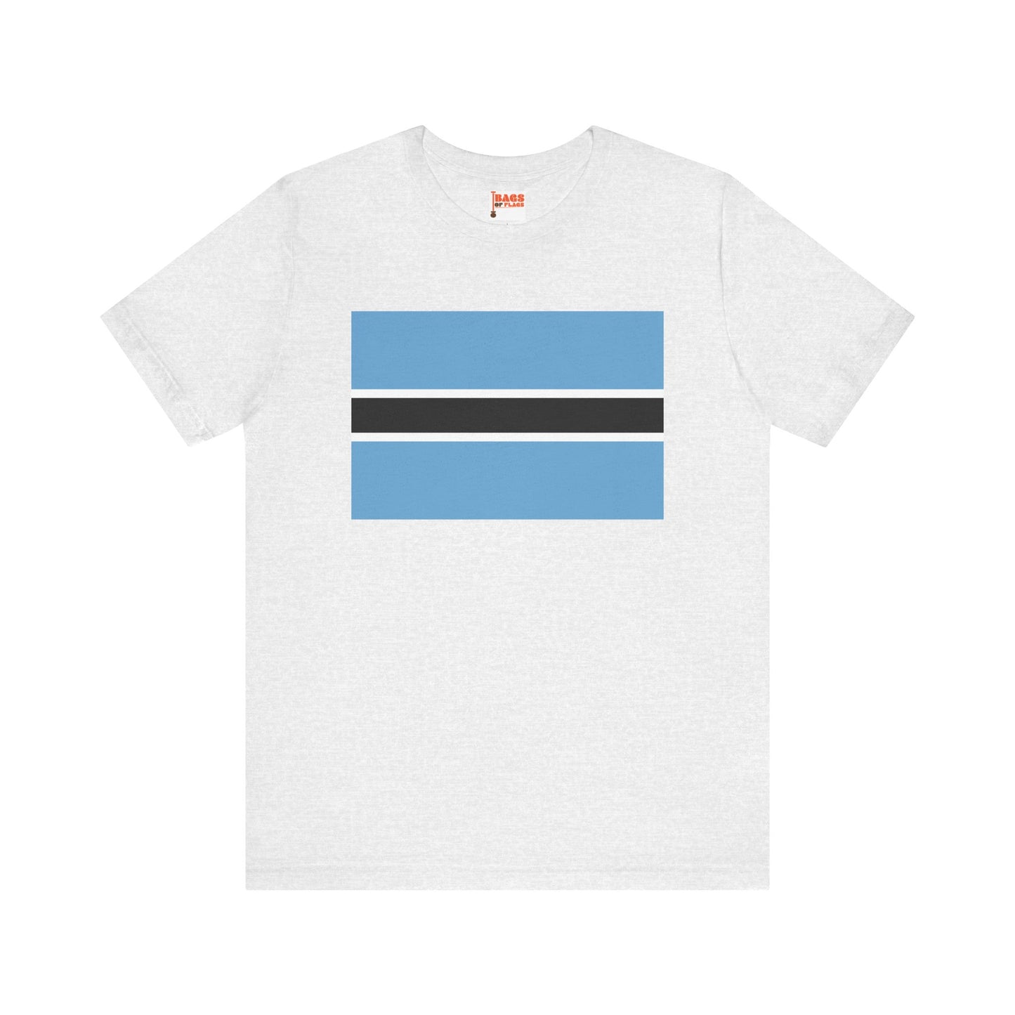 Botswana Flag on T-shirt