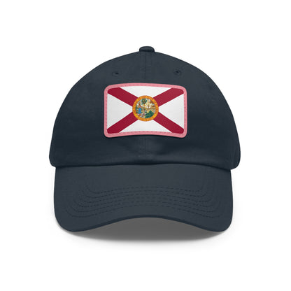 Florida Leather Patch Hat