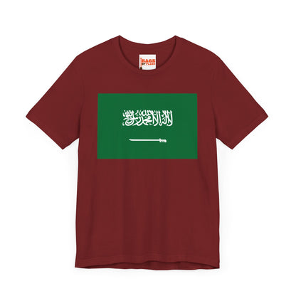 Saudi Arabia Flag on T-shirt