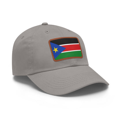 South Sudan Leather Patch Hat