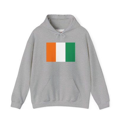 Cote d'Ivoire Flag Hoodies