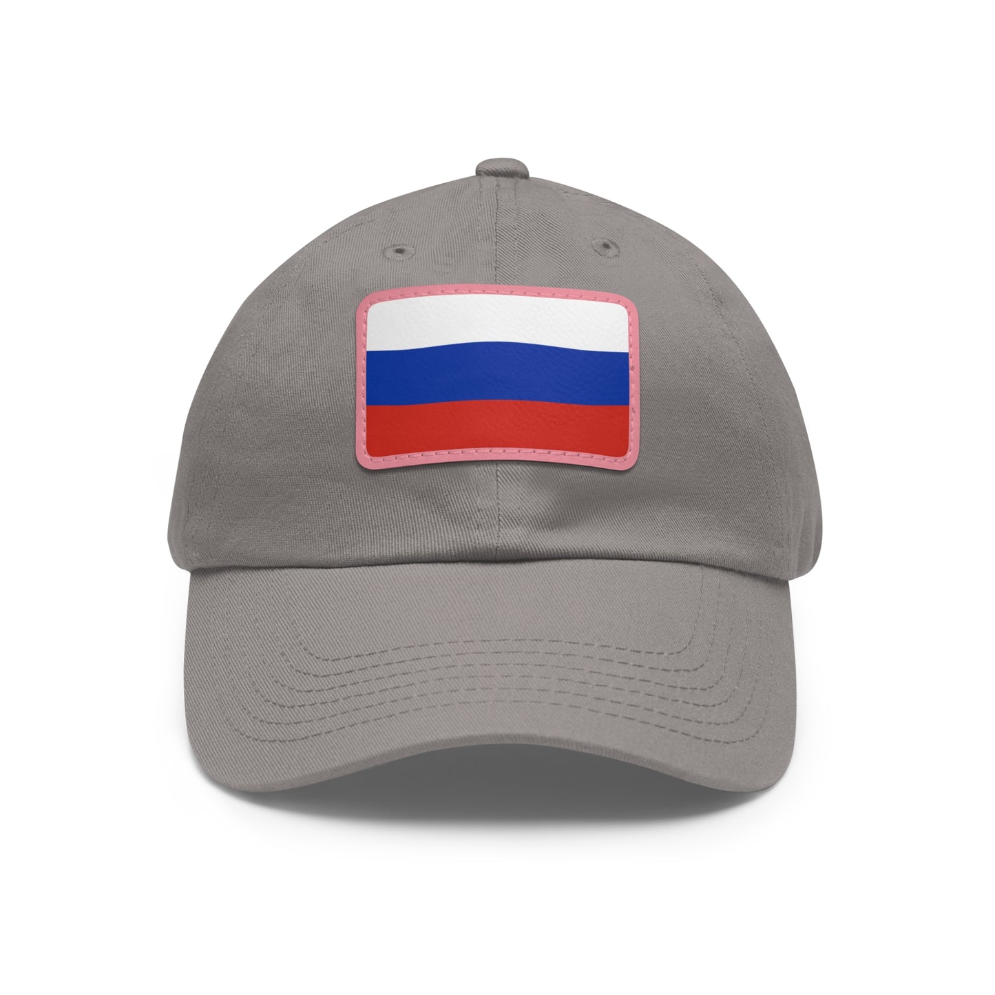 Russia Leather Patch Hat