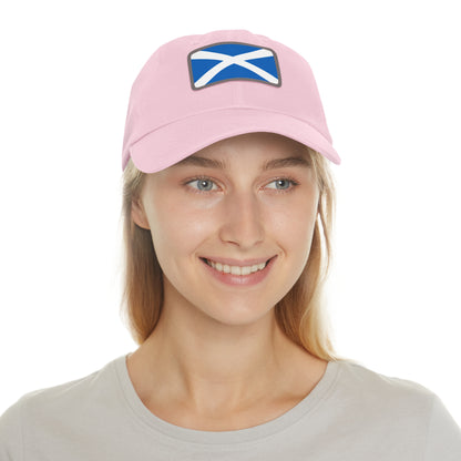 Scotland Leather Patch Hat