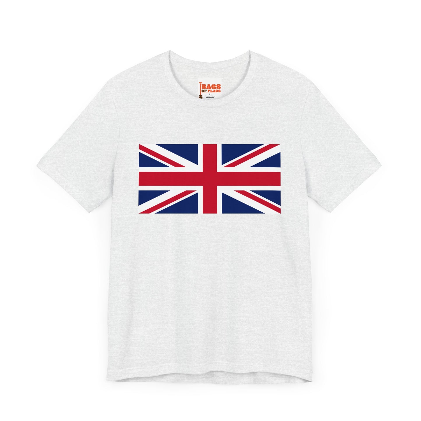 United Kingdom Flag on T-shirt