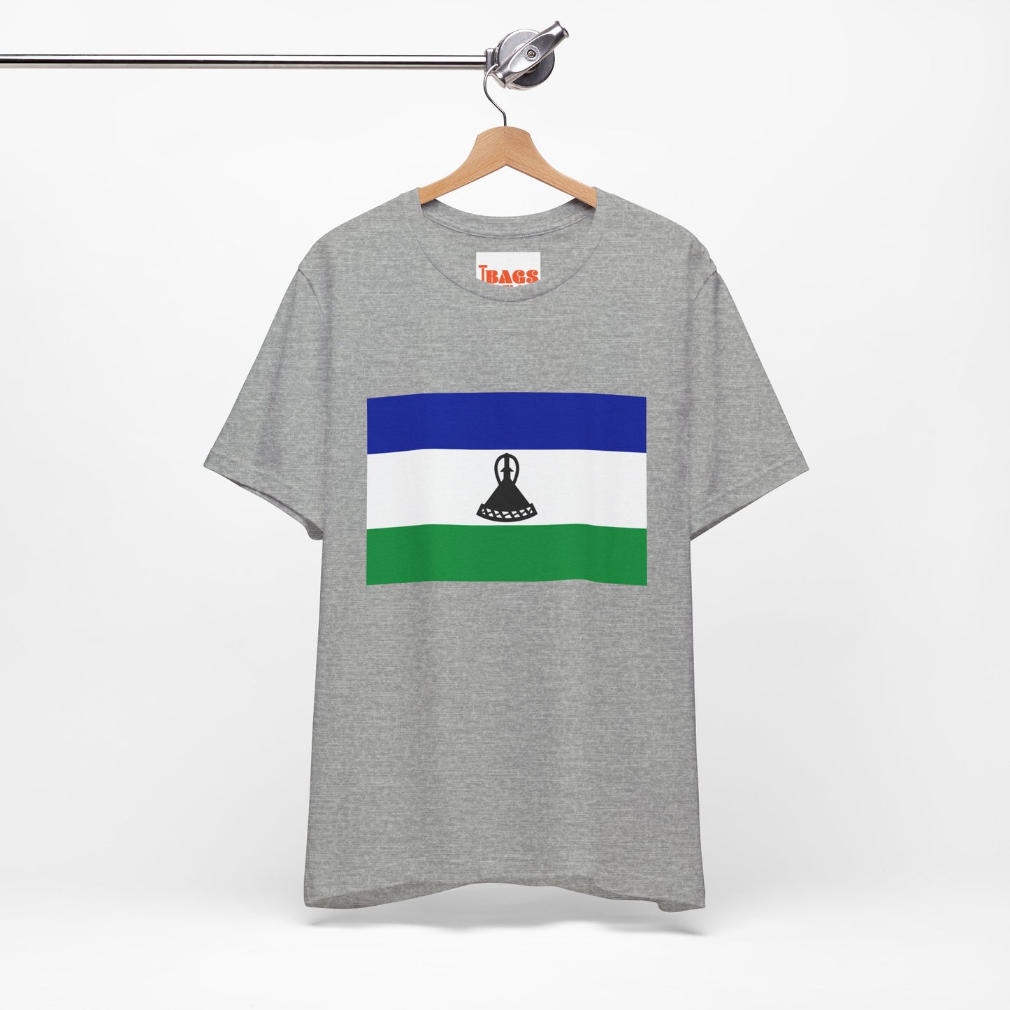 Lesotho Flag on T-shirt