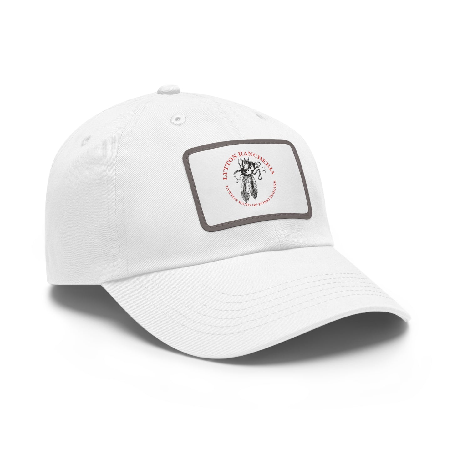 Lytton Band of Pomo Indians Leather Patch Hat