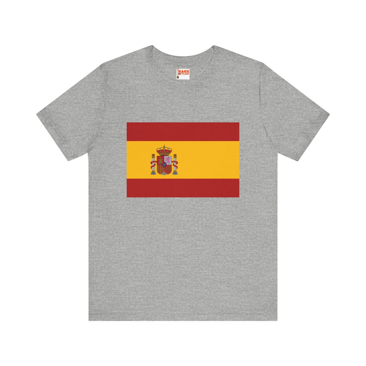 Spain Flag on T-shirt
