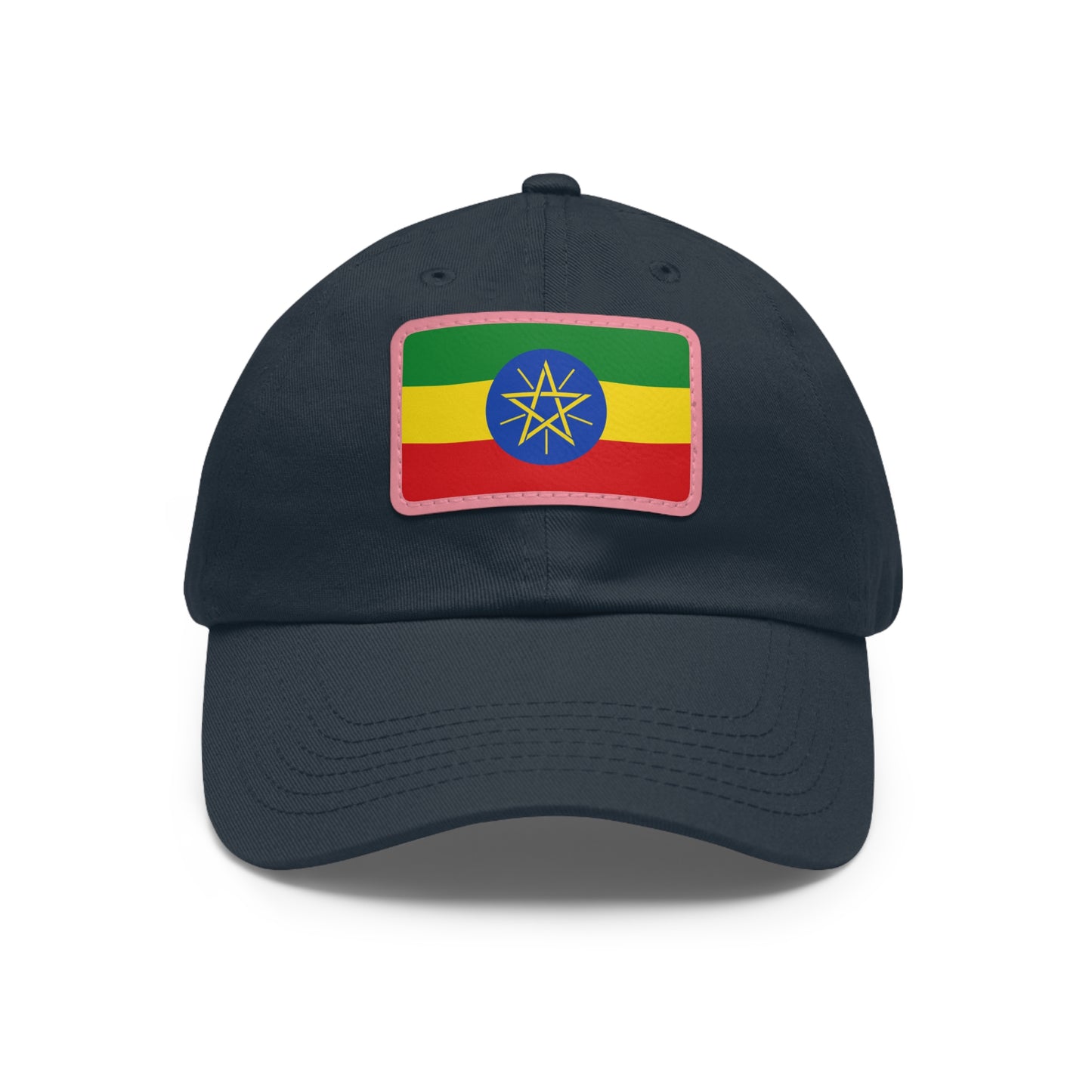 Ethiopia Leather Patch Hat