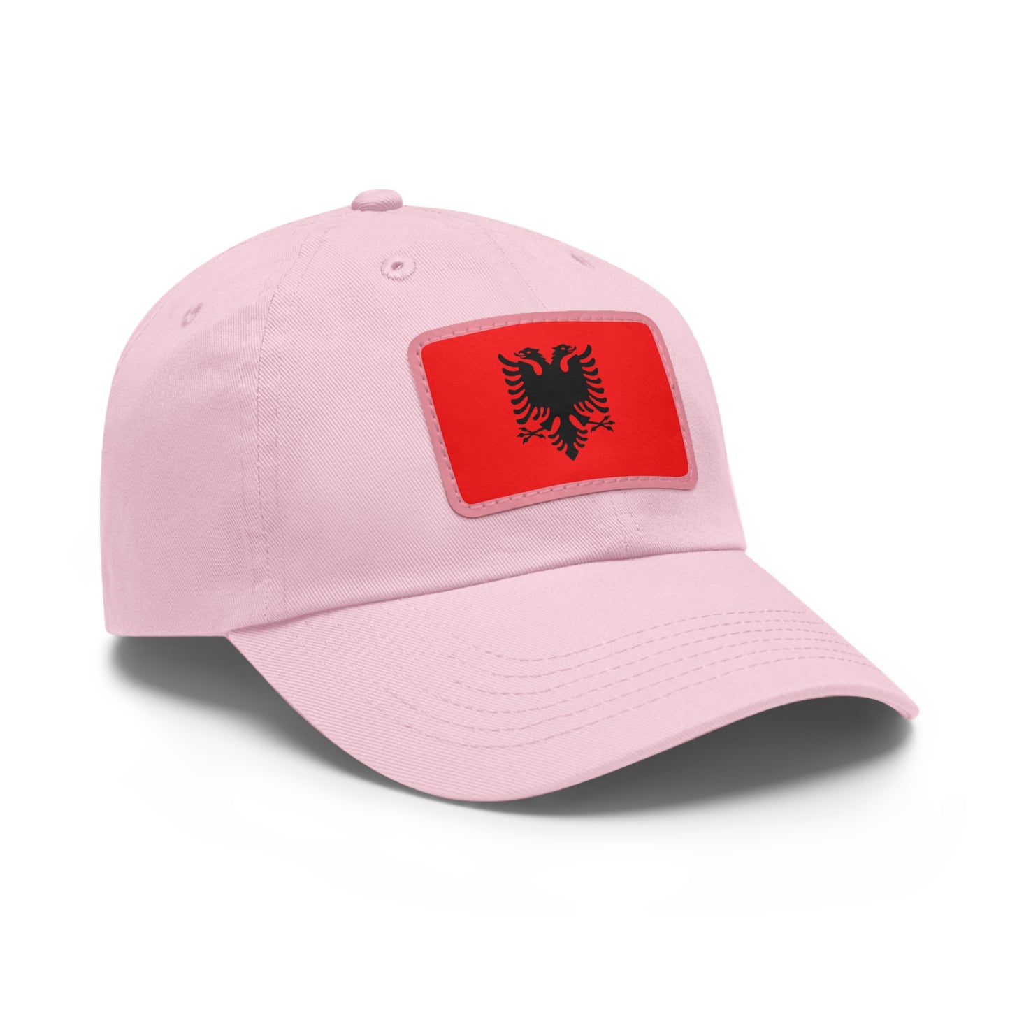 Albania Leather Patch Hat