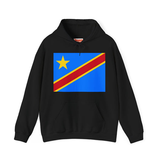 Democratic Republic of Congo Flag on Hoodie