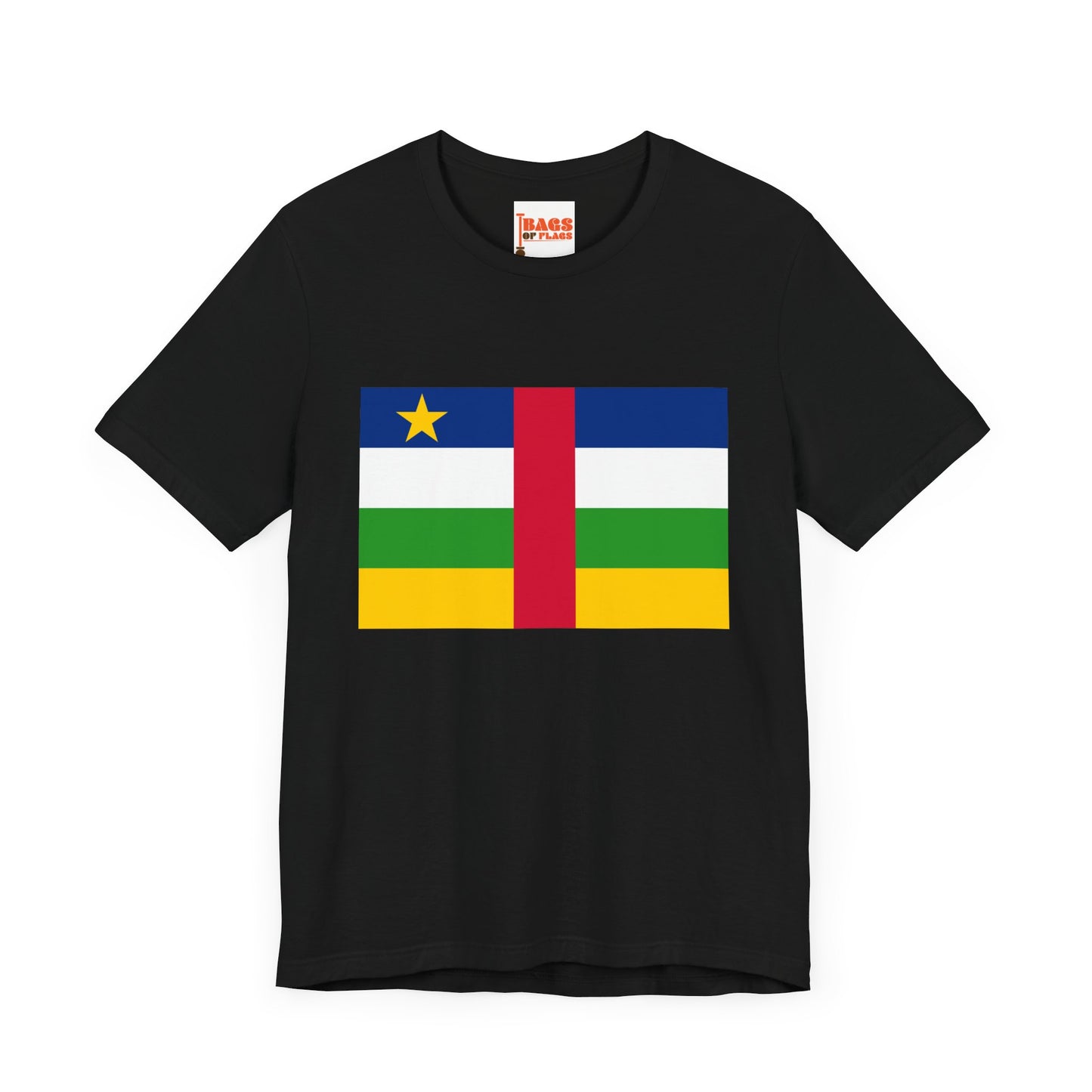 Central African Republic Flag on T-shirt