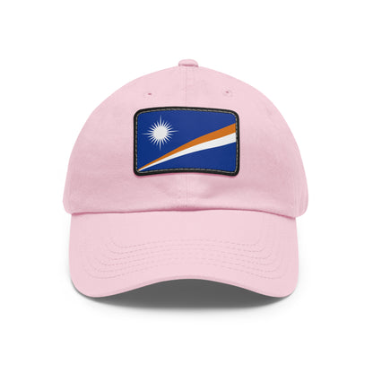 Marshall Islands Leather Patch Hat