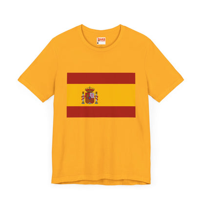 Spain Flag on T-shirt