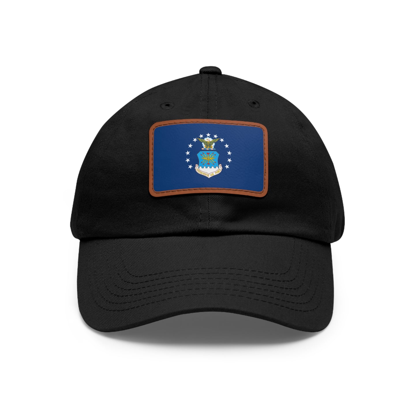 US Air Force Leather Patch Hat