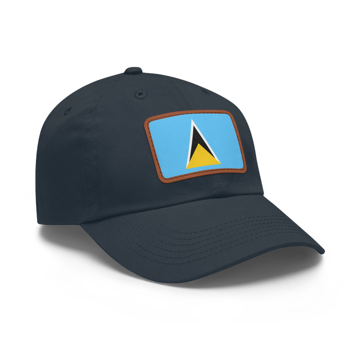 Saint Lucia Leather Patch Hat