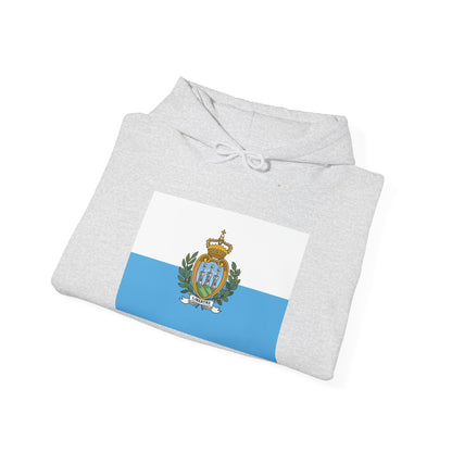 San Marino Flag Hoodies