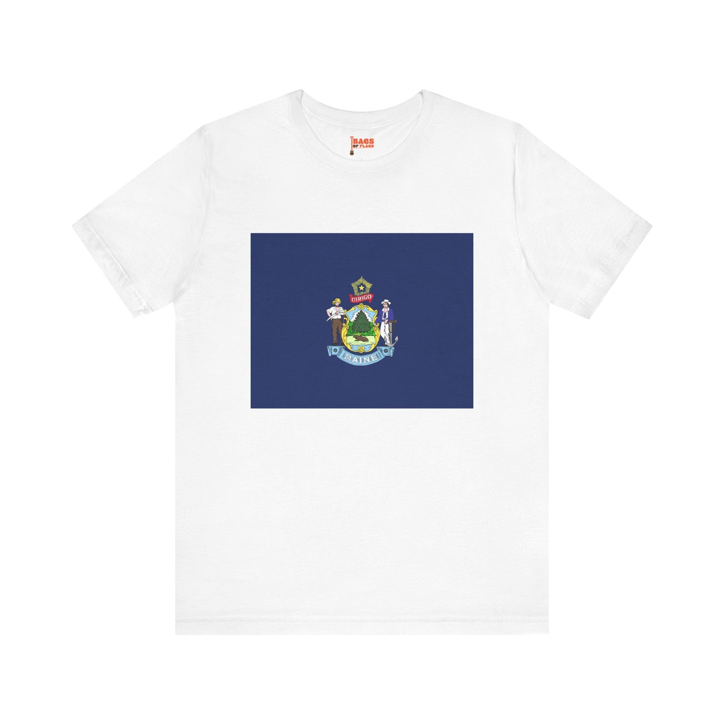 Maine Flag T-shirts