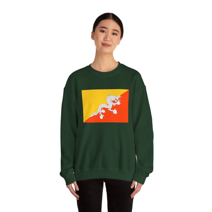 Bhutan Flag Sweatshirt