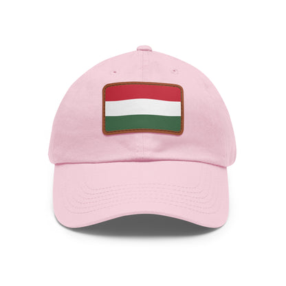 Hungary Leather Patch Hat