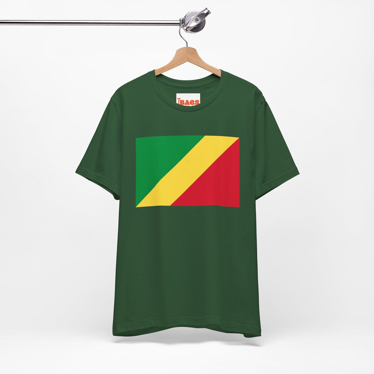 Republic of Congo Flag on T-shirt