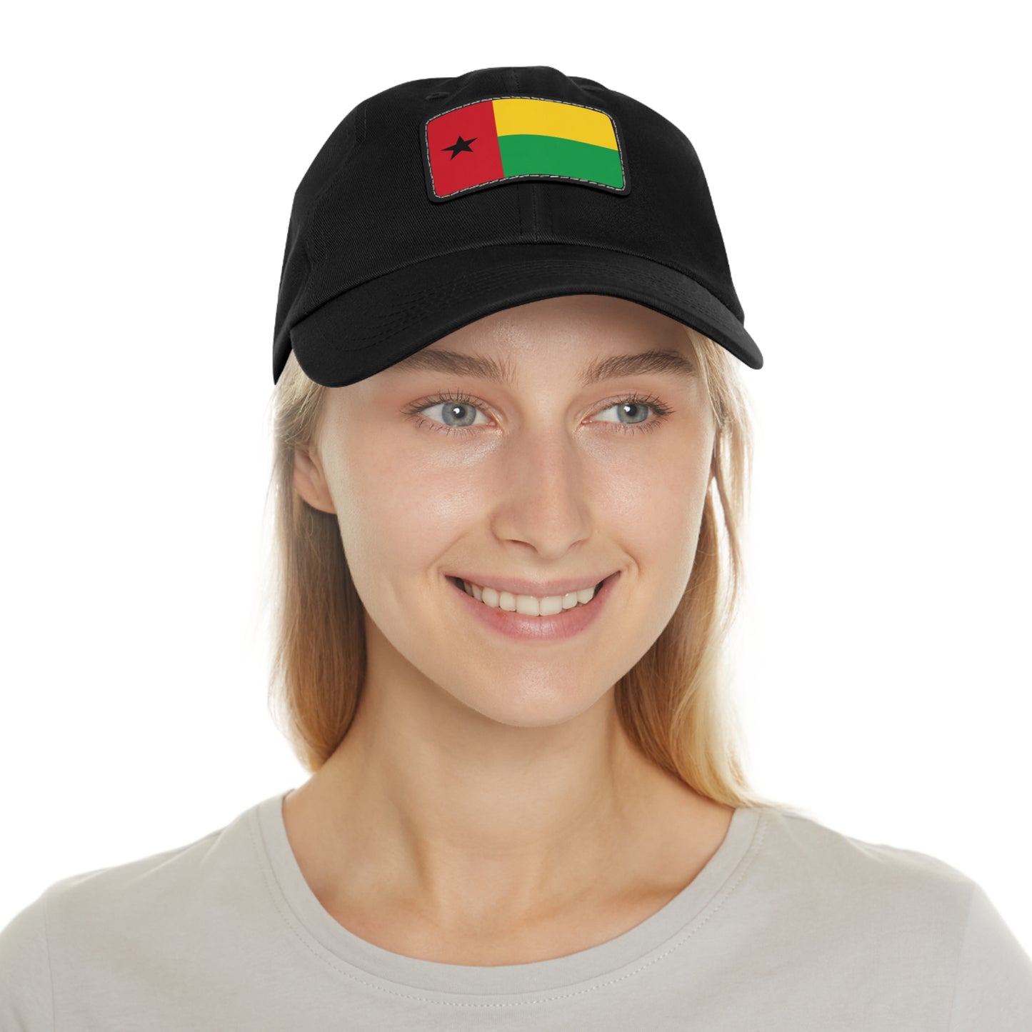 Guinea-Bissau Leather Patch Hat