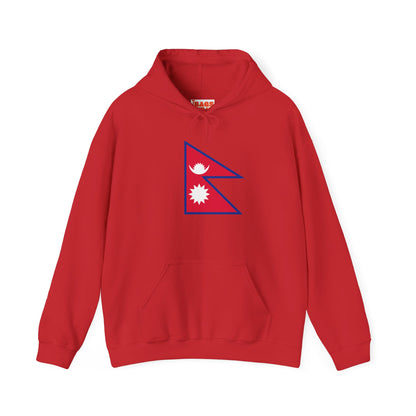 Nepal Flag Hoodies