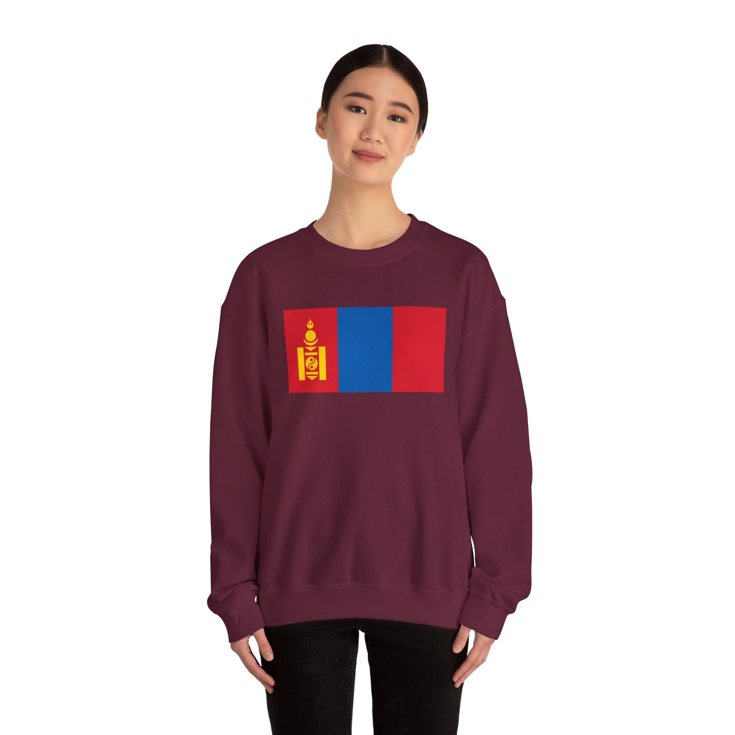 Mongolia Flag Sweatshirt
