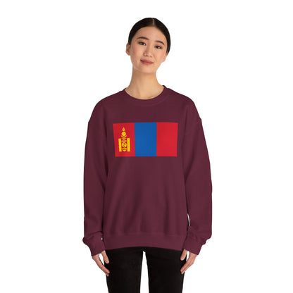 Mongolia Flag Sweatshirt