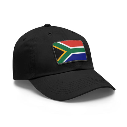 South Africa Leather Patch Hat