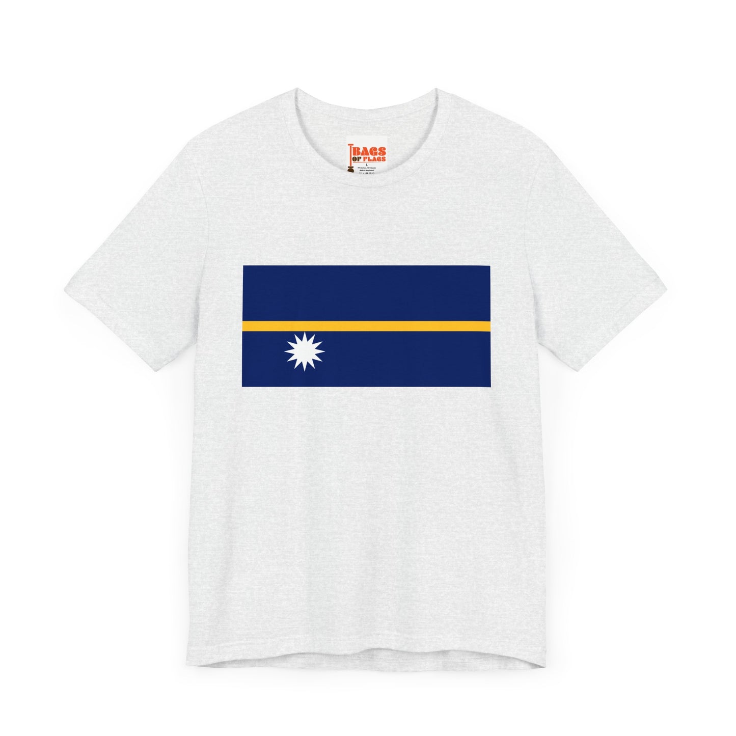 Nauru Flag on T-shirt