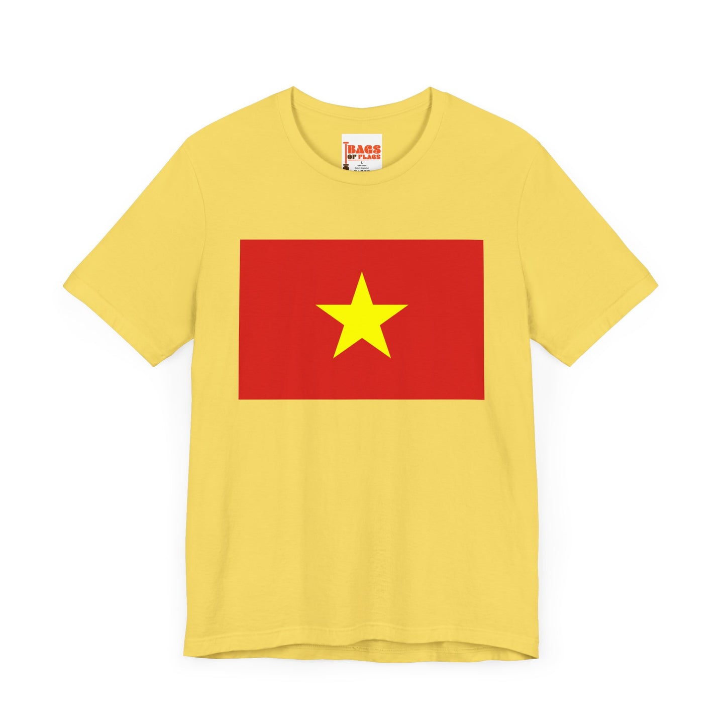 Vietnam Flag on T-shirt