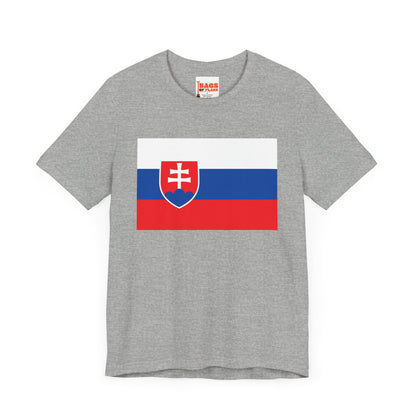 Slovakia Flag on T-shirt