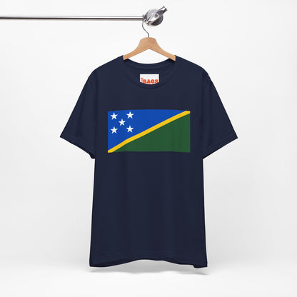 Solomon Islands Flag on T-shirt